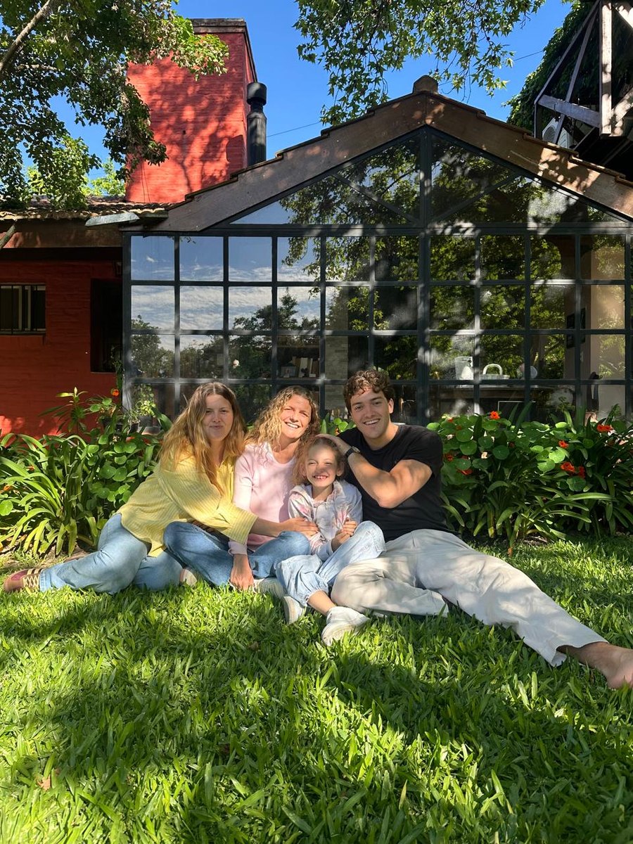 Ber con sus hijos